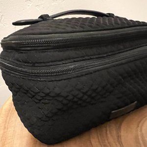 Vera Bradley Black Quilted Toiletry Bag